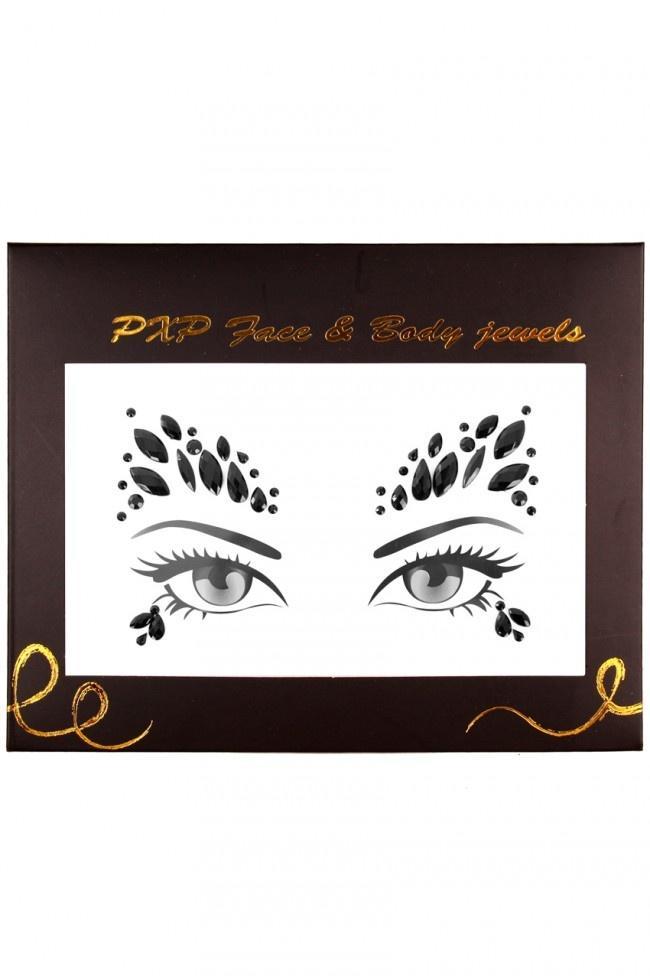 PXP Gezicht Sticker Face Jewels Model V, Hobby en Vrije tijd, Feestartikelen, Nieuw, Verzenden