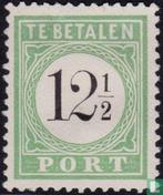 Curaçao - Cijfer in zwart - 1889, Verzenden, Gestempeld