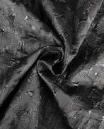 Jacquard Blad Natuur Grijs Groen, Nieuw, Groen
