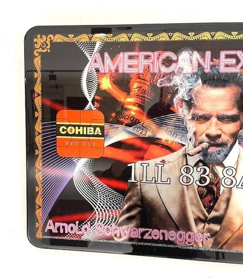 Van Apple - Arnold Schwarzenegger Amex, Antiek en Kunst, Kunst | Schilderijen | Modern