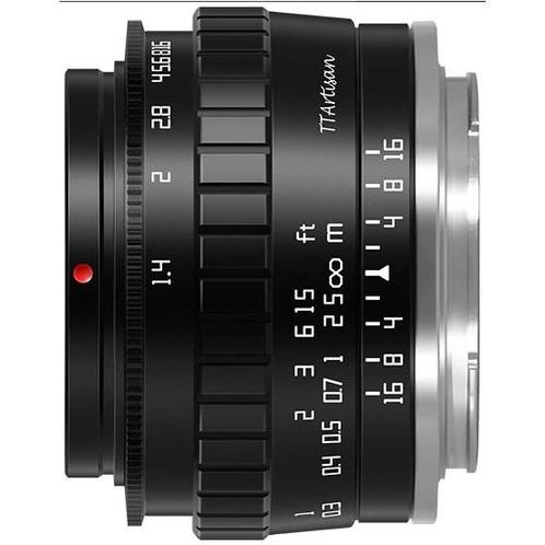 TTArtisan APS-C 23mm F/1.4 L Black+Silver | Outlet model, Audio, Tv en Foto, Fotografie | Lenzen en Objectieven, Gebruikt, Verzenden
