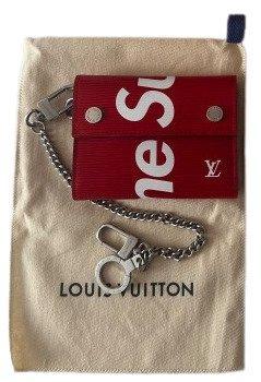 ≥ Louis Vuitton X Supreme - wallet - Lange portemonnee — Antiek