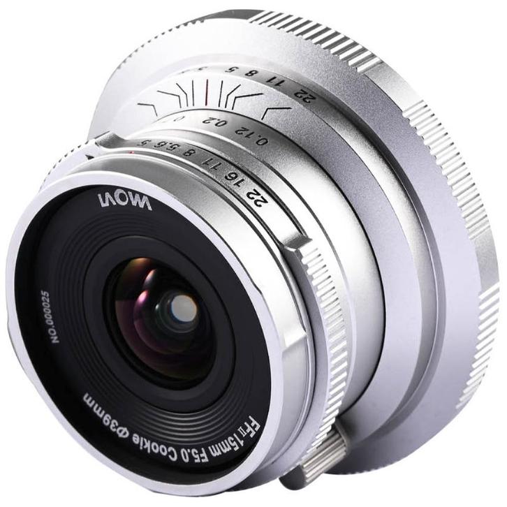 Laowa 15mm f/5 Cookie FF L Mount Silver, Audio, Tv en Foto, Fotografie | Lenzen en Objectieven, Groothoeklens, Nieuw, Ophalen of Verzenden