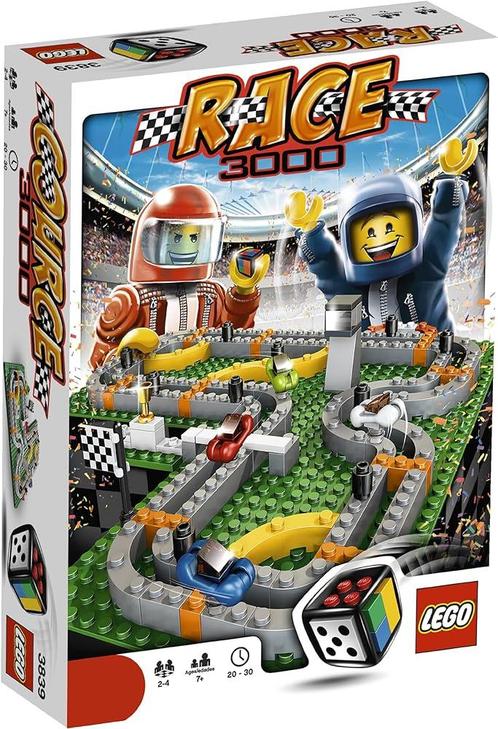 LEGO Spel Race 3000 Bordspel - 3839 (Nieuw), Hobby en Vrije tijd, Gezelschapsspellen | Bordspellen, Nieuw, Verzenden