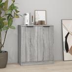 vidaXL Dressoir 60x30x70 cm bewerkt hout grijs sonoma eiken, Huis en Inrichting, Kasten | Dressoirs, Verzenden, Nieuw, 50 tot 100 cm