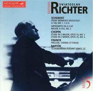 cd - Sviatoslav Richter - Schubert, Cd's en Dvd's, Cd's | Overige Cd's, Zo goed als nieuw, Verzenden