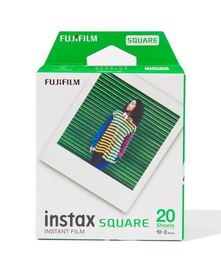 Instax Instax™ SQUARE fotopapier (2x10/pk), Computers en Software, Overige Computers en Software, Nieuw, Verzenden