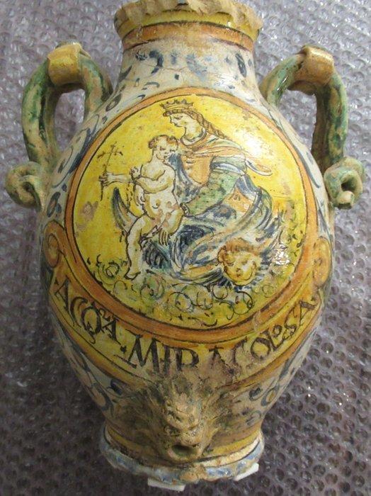 Vaas - Keramiek - Utello 17e eeuw, Antiek en Kunst, Antiek | Glas en Kristal