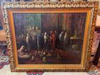 Roberto Carignani (1894 -1975) - Orientalischer Markt,, Antiek en Kunst