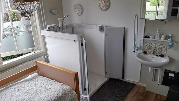 Mobiele douchecabine, Doe-het-zelf en Verbouw, Sanitair, Douche, Nieuw, Rvs