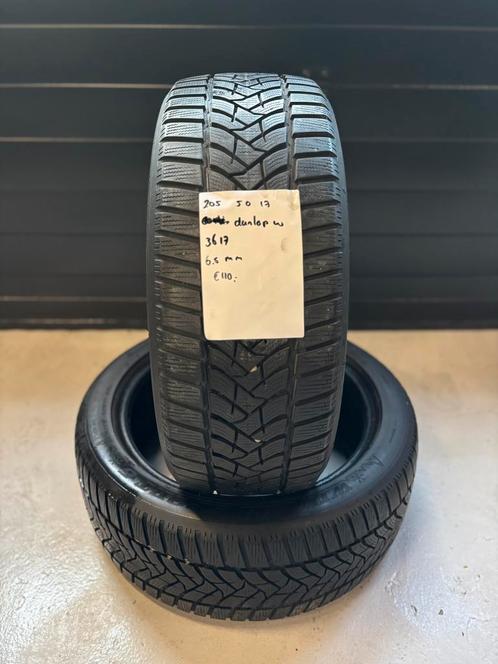 205/50/17 DUNLOP WINTERSPORT6 6,5MM 2 STUKS 110,- (2017), Auto-onderdelen, Banden en Velgen, 17 inch, BOVAG lid, Stiba lid, Erkend duurzaam
