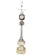 Figurale pendule - joyeria olmos - - .925 zilver - 1910-1920