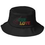 One Love Rasta Old School Bucket Hat, Nieuw, Hoed, Verzenden
