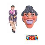 Sarah pop met masker en 50 jaar sticker - 50 Sarah versier.., Verzenden, Nieuw