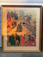 Beeld, Russische iconen /kaders - 34 cm - Hout