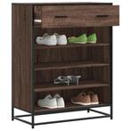 vidaXL Schoenenkast 75x38x97,5 cm bewerkt hout en metaal, Verzenden, Nieuw
