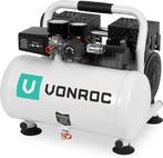 Tweedekans | VONROC PRO Stille Compressor - Olievrij - 750W, Ophalen of Verzenden, Zo goed als nieuw