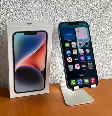 Apple iPhone 14 512GB Blauw / Garantie / Zeer nette staat beschikbaar voor biedingen
