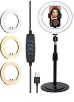 2dekans | LURK ringlicht studioset 8 inch met verstelbaar, Ophalen of Verzenden, Zo goed als nieuw