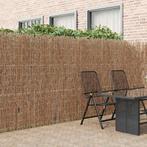 vidaXL Brushwood Fence 400 x 180 cm, Tuin en Terras, Verzenden, Nieuw, Hout