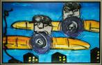 Herman Brood | Giclée: Airplane, Afmeting: 100cm x 160cm, Ophalen of Verzenden