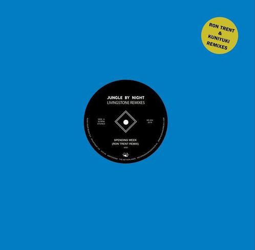 12 inch nieuw - Jungle by night - Livingstone remixes, Cd's en Dvd's, Vinyl Singles, Zo goed als nieuw, Verzenden