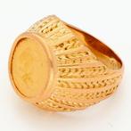 Ring - 18 karaat Geel goud - Pesos, Sieraden, Tassen en Uiterlijk, Ringen, Nieuw