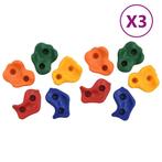 vidaXL Klimstenen 30 st met touw meerkleurig, Sport en Fitness, Verzenden, Nieuw