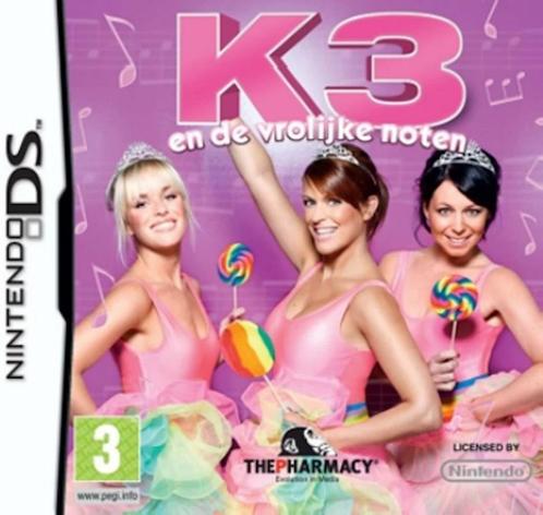K3 en de Vrolijke Noten (Nintendo DS), Spelcomputers en Games, Games | Nintendo DS, Gebruikt, Verzenden