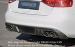 Rieger diffuser | A4 (B8/B81): 11.07-12.11 (tot Facelift) -, Verzenden, Nieuw, Audi