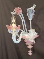 Vetreria di Murano - Wandlamp (2) - Glas, Hout, IJzer, Antiek en Kunst