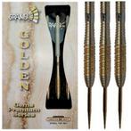 Grandslam Gems Premium Golden 90% Dartpijlen 23-25-27 Gram, Sport en Fitness, Darts, Verzenden, Nieuw