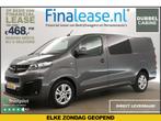 Opel Vivaro 2.0 CDTI L3H1 MARGE! DC 6 Pers 150PK Cam €468pm, Nieuw, Zilver of Grijs, Lease, Opel