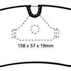 EBC 87-91 BMW M3 2.3 (E30) Redstuff Front Brake Pads -, Ophalen of Verzenden, Nieuw
