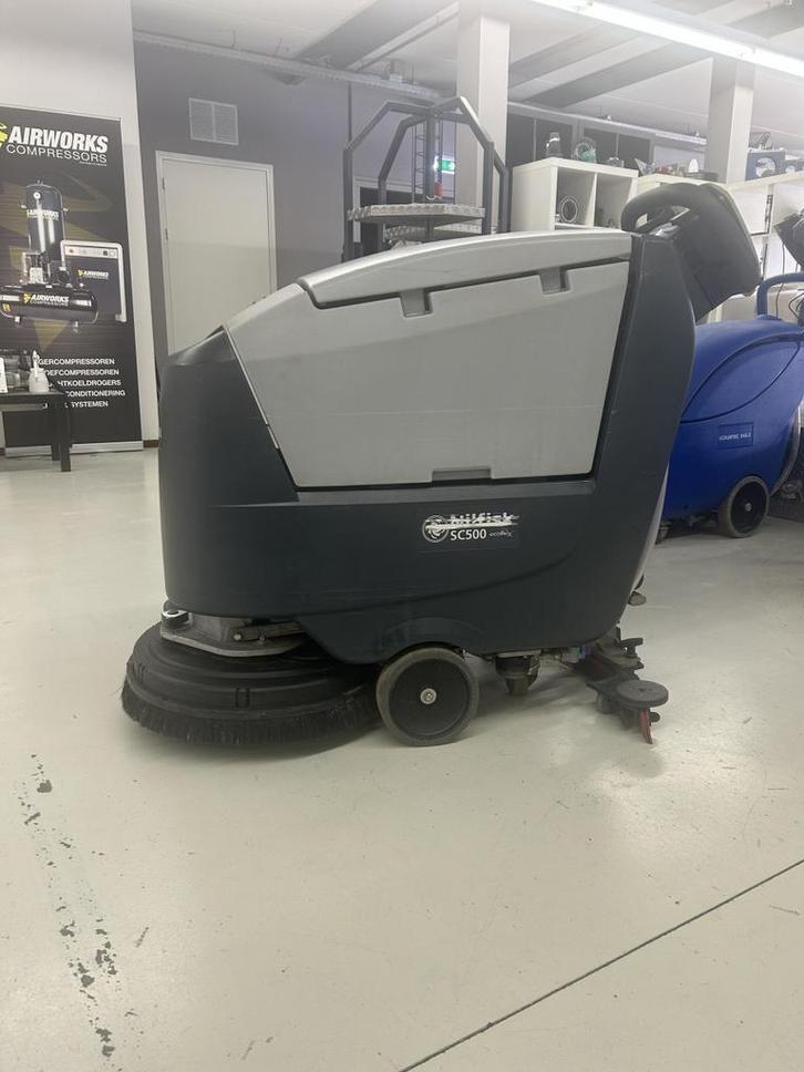 Nilfisk schrob/zuig machine SC500 second life, Doe-het-zelf en Verbouw, Reinigingsmachines, Schrobmachine, Gebruikt, Ophalen of Verzenden