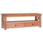 vidaXL Tv-meubel 120x30x40 cm massief mahoniehout, 100 tot 150 cm, Verzenden, Nieuw, Minder dan 100 cm