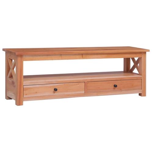 vidaXL Tv-meubel 120x30x40 cm massief mahoniehout, Huis en Inrichting, Kasten | Televisiemeubels, 25 tot 50 cm, Nieuw, Overige houtsoorten