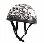 White skulls helm, Motoren, Kleding | Motorhelmen, Nieuw met kaartje