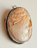 Zonder Minimumprijs - Cameo Zilver - Zilver 800 circa 1890, Sieraden, Tassen en Uiterlijk, Antieke sieraden