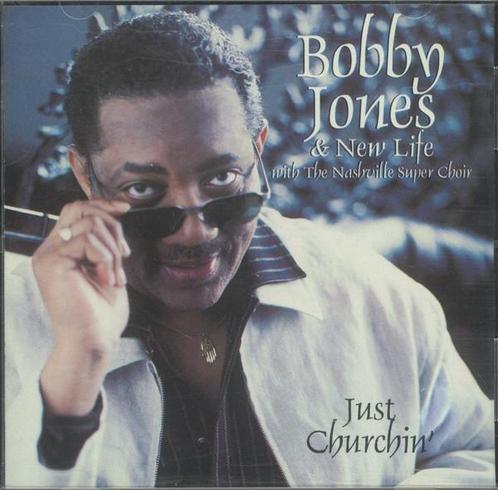cd - Bobby Jones &amp; New Life - Just Churchin, Cd's en Dvd's, Cd's | Overige Cd's, Zo goed als nieuw, Verzenden