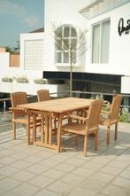 Uitschuifbare Tuintafel Isa | Rechthoekig | 150 <> 200x90x75, Tuin en Terras, Tuintafels, Verzenden, Nieuw