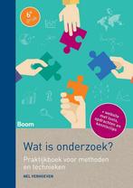 9789024406937 Wat is onderzoek? | Tweedehands, Boeken, Schoolboeken, Verzenden, Zo goed als nieuw, Nel Verhoeven