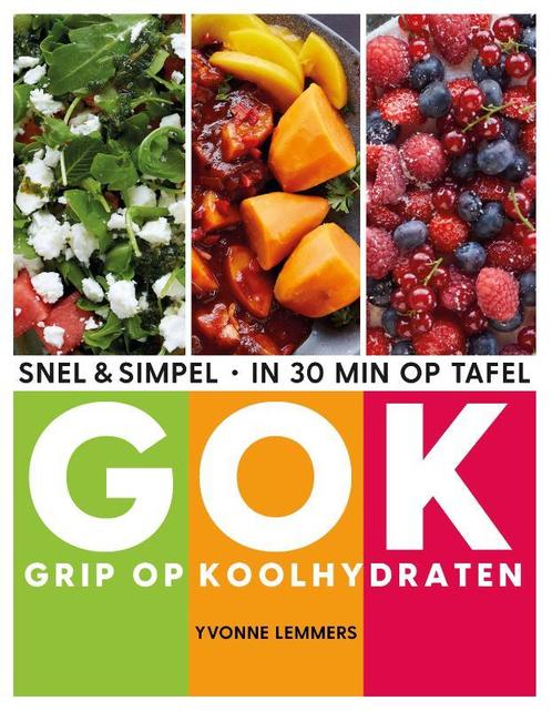 GOK grip op koolhydraten / GOK 9789021582597 Yvonne Lemmers, Boeken, Kookboeken, Zo goed als nieuw, Verzenden