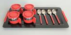 Morinox - Drinkset (9) - Plastic, Staal - Cappuccino set
