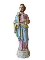 Beeldje - Heilige Joseph - 42 cm - Biscuit porselein, Antiek en Kunst