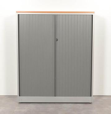 Ahrend roldeurkast, aluminium, 145 x 120 cm, incl. 3 beschikbaar voor biedingen