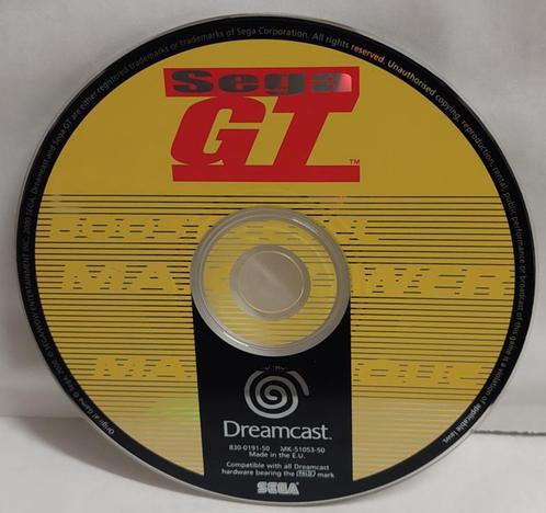 Sega GT losse disc (Sega Dreamcast tweedehands game), Spelcomputers en Games, Games | Sega, Zo goed als nieuw, Ophalen of Verzenden