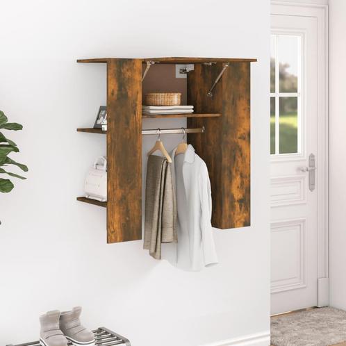 vidaXL Halmeubel 97,5x37x99 cm bewerkt hout gerookt, Huis en Inrichting, Kasten | Overige, Nieuw, Verzenden