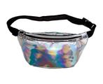 Fanny pack holografisch, Verzenden, Nieuw, Feestartikel