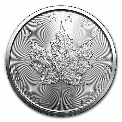 Canadian Maple Leaf 1 oz 2023, Postzegels en Munten, Munten | Amerika, Noord-Amerika, Losse munt, Zilver, Verzenden